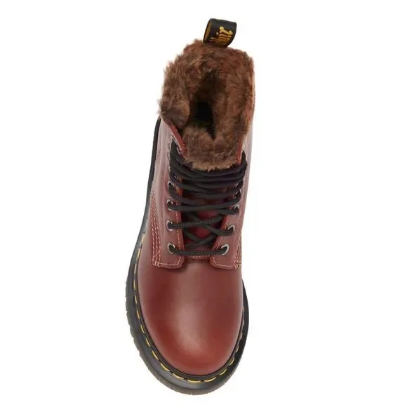 Dr. Martens | 1460 Serena Aburzzo Lug Sole Leather Boots - Picture 5 of 9